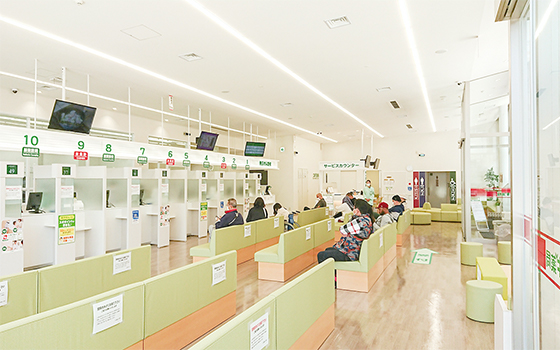 国立名古屋大学医学部附属病院敷地内薬局受付
